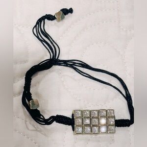 Sequin Women’s Adjustable Corded Bracelet NWOT